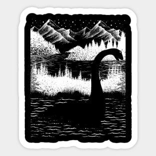 Loch Ness Monster Sticker